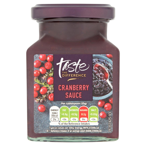 Sainsbury's Cranberry Sauce, Taste the Difference