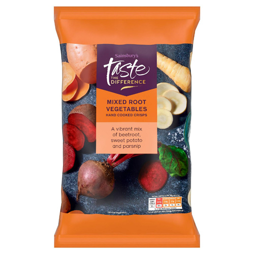 Sainsbury's Vegetable Crisps, Taste the Difference