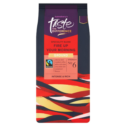 Sainsbury's Fire Up Your Morning Ground, Taste the Difference