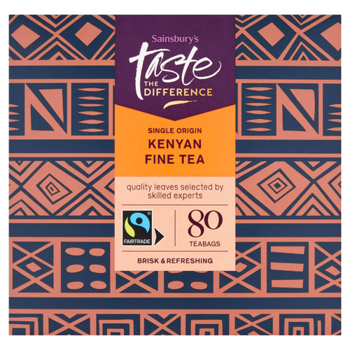 Sainsburys Taste the Difference Kenya Tea Bags x80