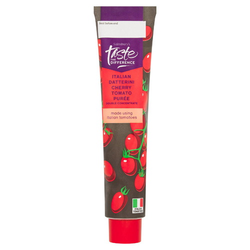 Sainsburys Taste the Difference Italian Datterini Cherry Tomato Puree