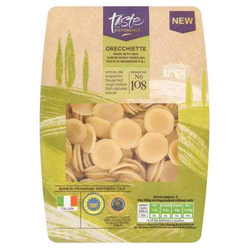 Sainsburys Taste the Difference Orecchiette