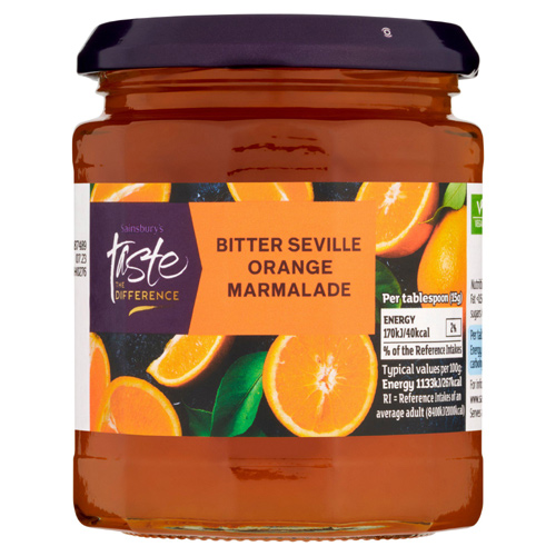 Sainsburys Taste the Difference Fresh Fruit Bitter Orange Marmalade