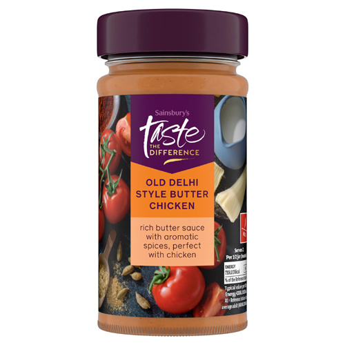 Sainsburys Taste the Difference Old Delhi Style Butter Curry Sauce