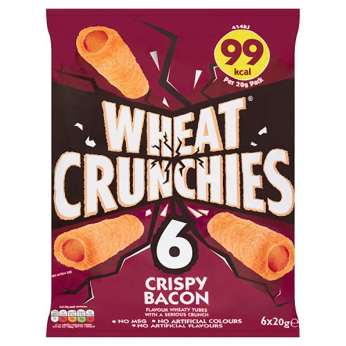 Wheat Crunchies Crispy Bacon 6 Pack