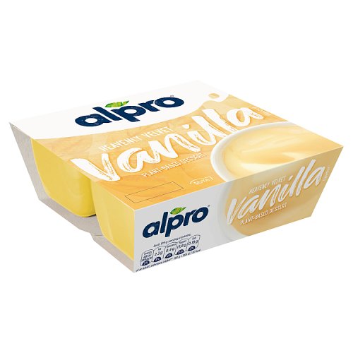 Alpro Soya Vanilla Dessert 4 x 125g (500g)