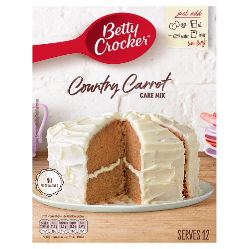 Betty Crocker Carrot Cake Mix - Mixes