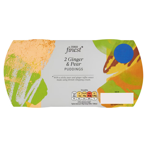 Tesco Finest Ginger & Pear Puddings 230g