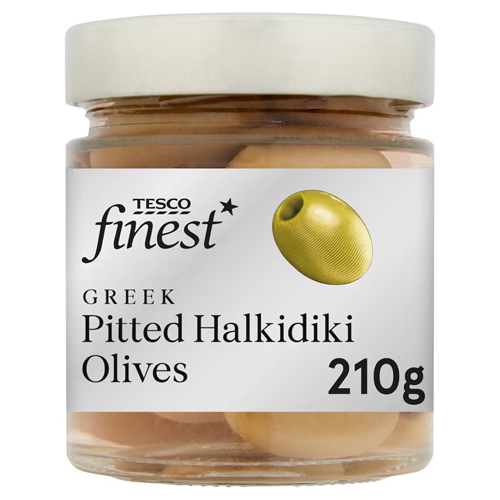 Tesco Finest Pitted Halkidiki Olives