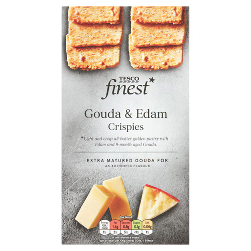 Tesco Finest Gouda & Edam Crispies