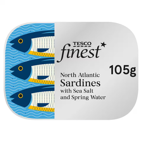 Tesco Finest Sardines In Water
