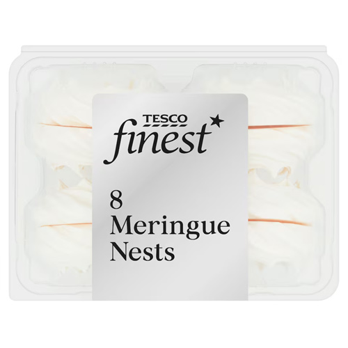 Tesco Finest Meringue Nests 8S