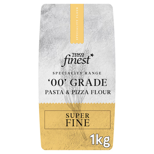 Tesco Finest '00' Grade Pasta & Pizza Flour (Bulk Buy Pack Of 6)