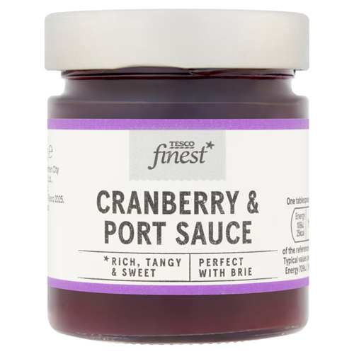 Tesco Finest Cranberry & Port Sauce
