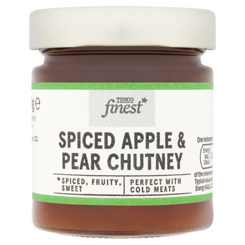 Tesco Finest Spiced Apple & Pear Chutney