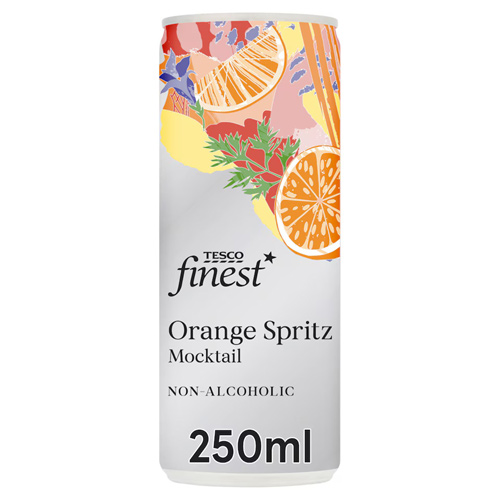 Tesco Finest Alcohol Free Seville Orange Spritz Mocktail