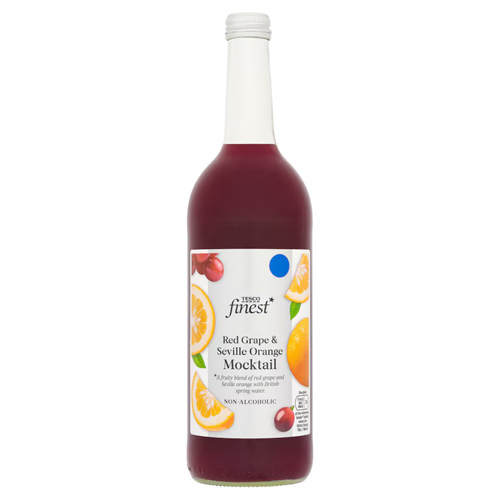 Tesco Finest Alcohol Free Red Grape & Orange Mocktail (Bulk Buy Pack Of 6)
