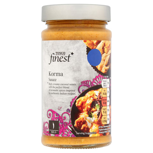 Tesco Finest Korma Sauce