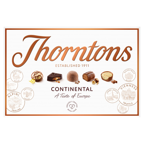 Thorntons Continental Selection Box (Bulk Buy Pack Of 6)