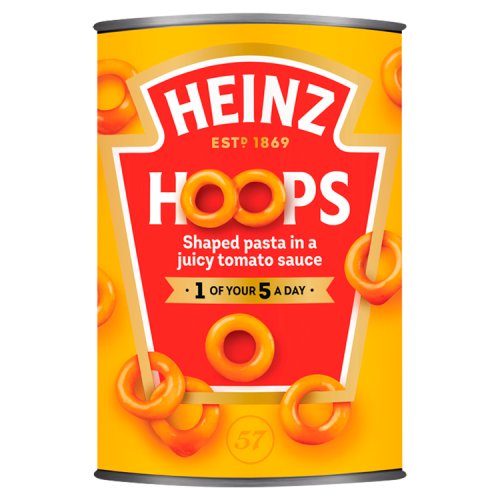 Heinz Spaghetti Hoops in Tomato Sauce Large Size (400g)