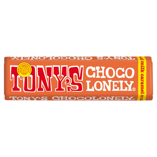Tonys Chocolonely Caramel Sea Salt Standard (Bulk Buy Pack Of 6)