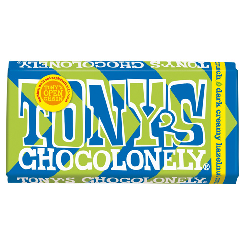 Tonys Chocolonely Dark Creamy Hazelnut Crunch
