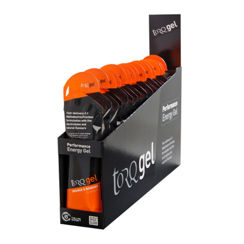 Torq Orange And Banana Energy Gels 15 Pack