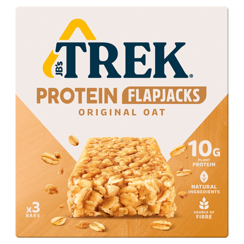 TREK Original Oat Protein Flapjack 3 x 50g