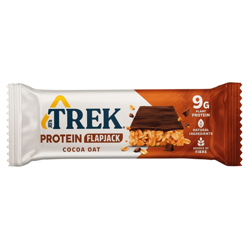 Trek Cocoa Oat Protein Flapjack