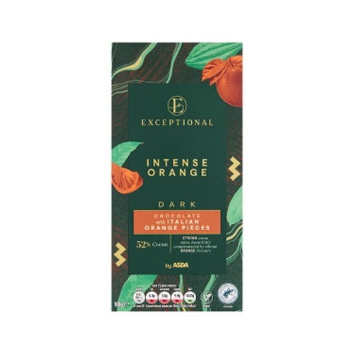Asda Dark Chocolate With Italian Orange Pieces