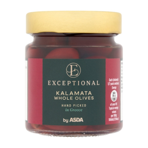 Exceptional By Asda Kalamata Whole Olives