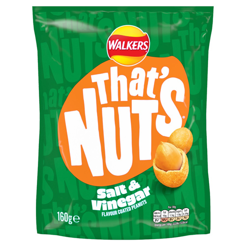 Walkers Thats Nuts Salt & Vinegar Peanuts