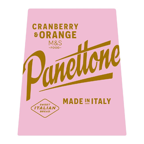 M&S Mini Cranberry & Orange Panettone