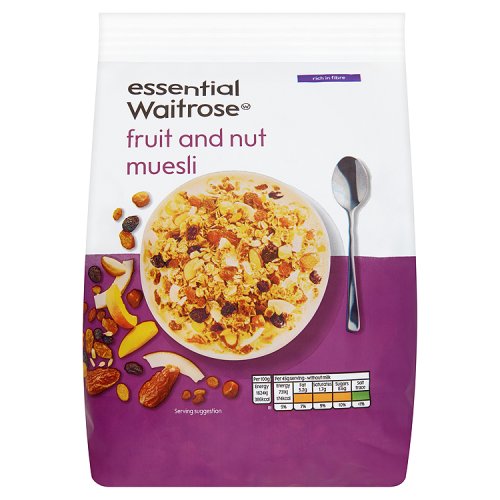 Essential Waitrose Muesli Fruit & Nut