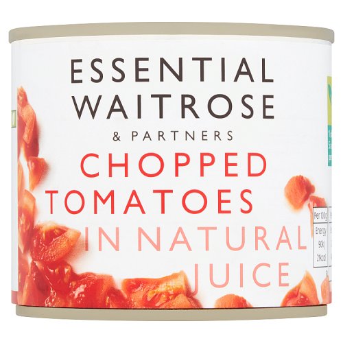 Essential Waitrose Chopped Tomatoes Small Tin
