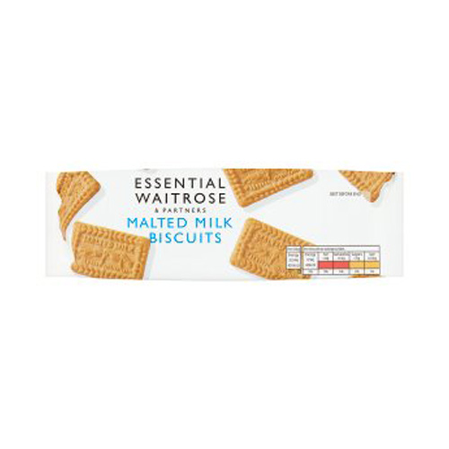 Essential Waitrose Malted Milk Biscuits