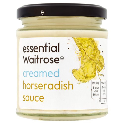 Essential Waitrose Creamed Horseradish Sauce
