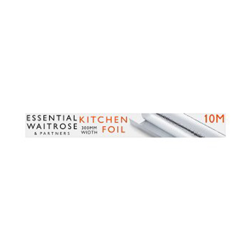 Essential Waitrose Aluminium Foil 300mmx10m