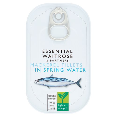 Essential Waitrose Mackerel in Spring Water