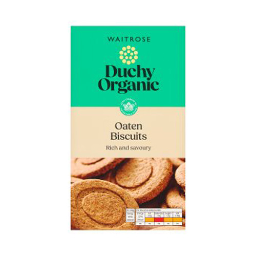 Waitrose Duchy Organic Original Oaten Biscuits