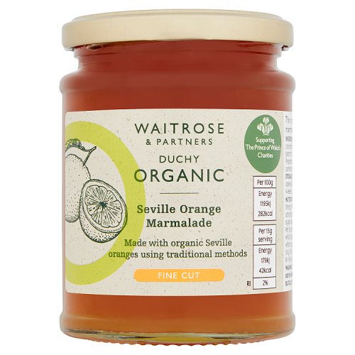 Waitrose Duchy Organic Thin Cut Marmalade