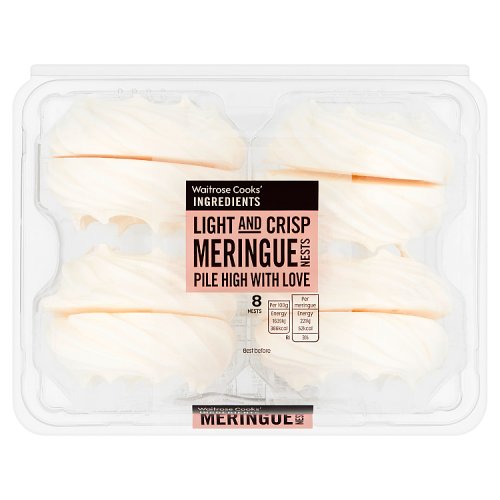 Waitrose Meringue Nests 8s