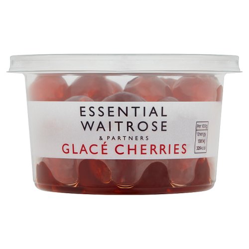 Essential Waitrose Glace Cherries