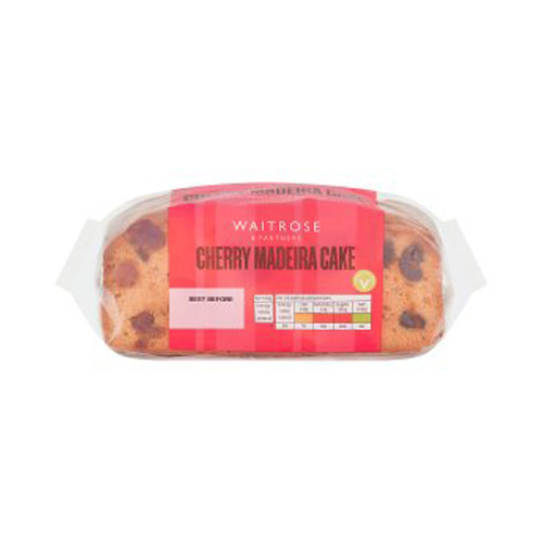 Waitrose Cherry Madeira Cake