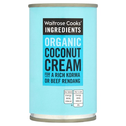 Waitrose Cooks Ingredients Organic Coconut Cream