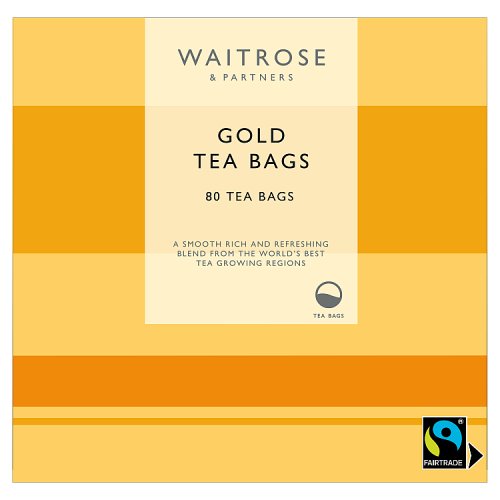 Waitrose Gold Teabags 80s