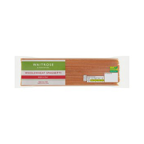 Waitrose Wholewheat Spaghetti
