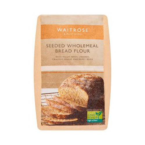 Waitrose Seeded Wholemeal Bread Flour