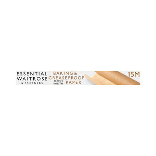 Essential Waitrose Baking & Greaseproof Paper 375mm x10m