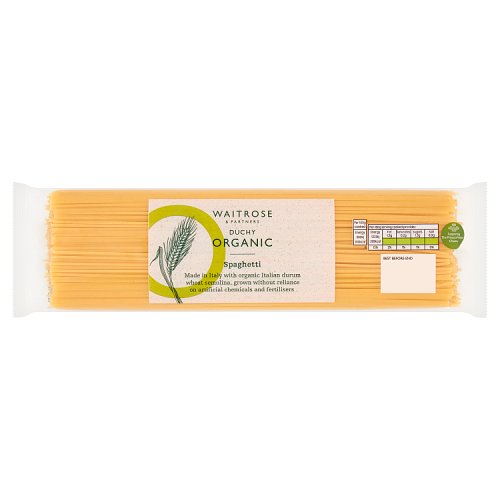 Waitrose Organic Spaghetti